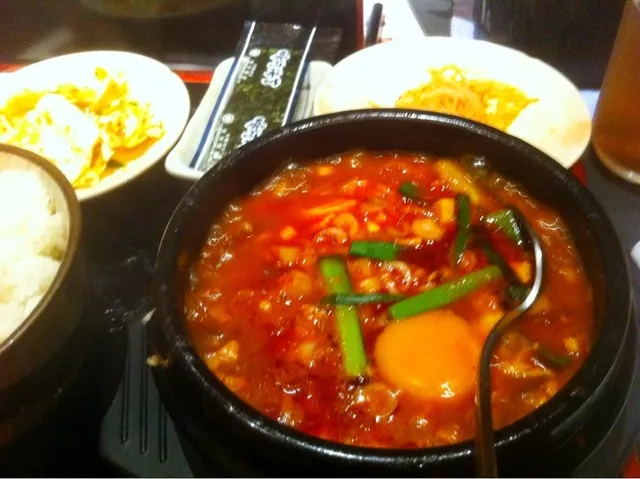 純豆腐 Korean tofu stew|chan mitsuさん