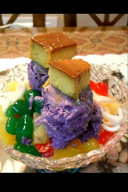 summer dessert halohalo|sambarengさん