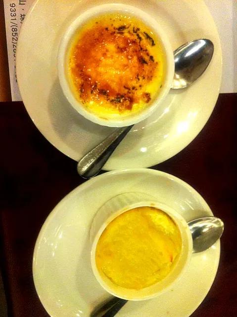 bread pudding & creme brulee|skyblueさん