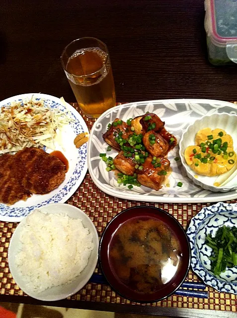 ヘルシーに豆腐と豚肉の照り焼き|めぐみるくさん