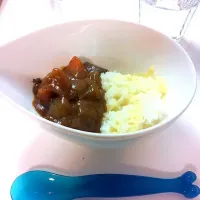 Snapdishの料理写真:朝カレー☀|keiさん