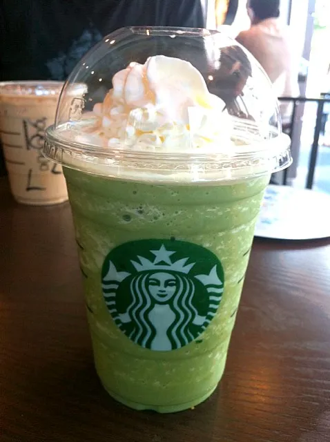 Snapdishの料理写真:Matcha frappe|sudeep karki k.c.さん