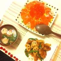 Snapdishの料理写真:晩ご飯|ゆーさん