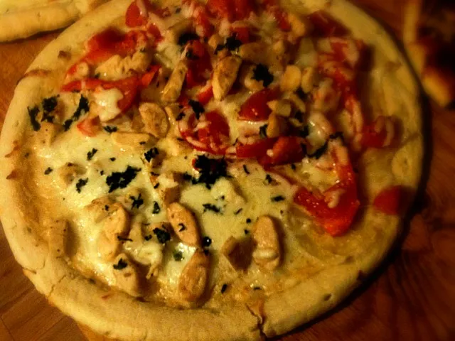 pizza night - Chicken alfredo|jessさん