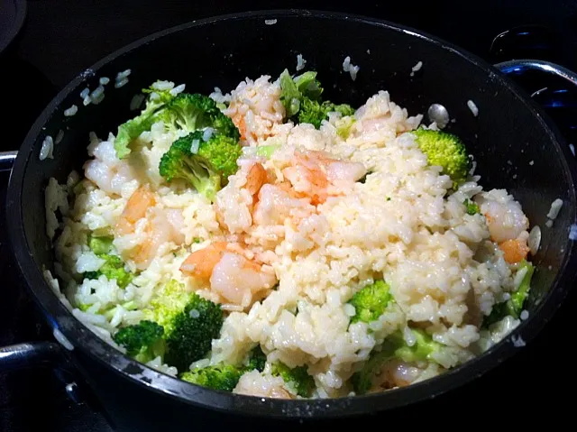 shrimp and rice with broccoli|Ed Kurylukさん