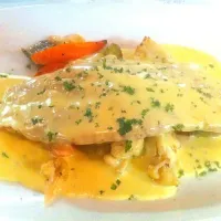 Baramundi fillet with Lemon Sauce|Vincent Lawさん