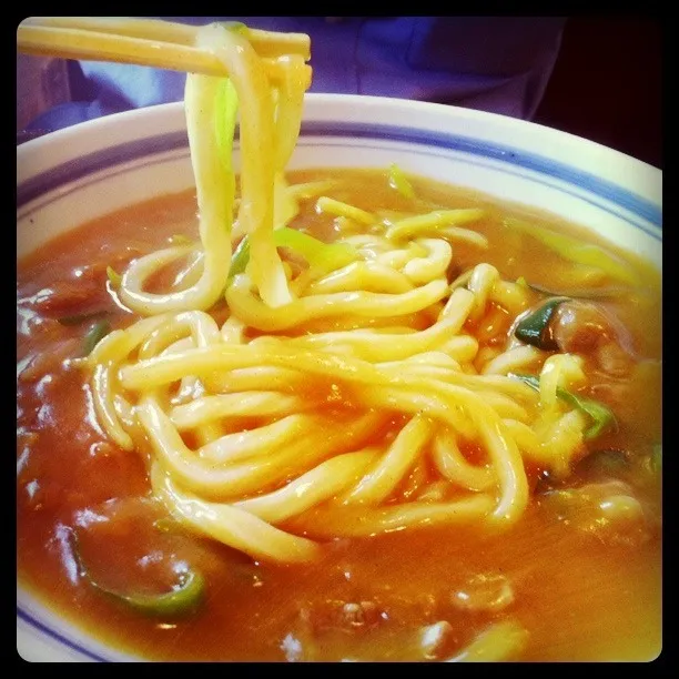 Snapdishの料理写真:肉カレーうどん|ポン太さん