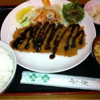 チキンカツ定食|Tumaranさん