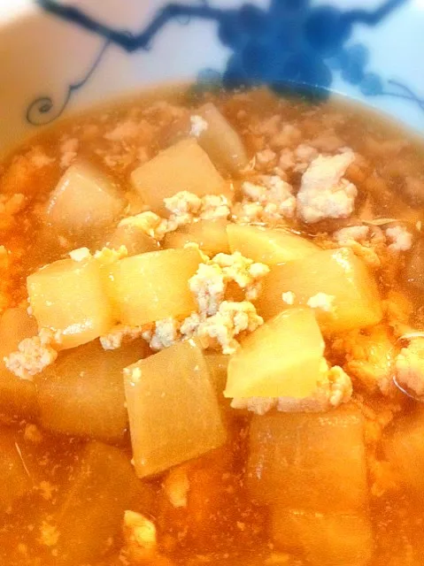 大根ひき肉とろとろ煮|あにごんさん