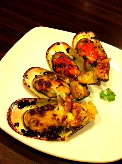 Baked Mussels|sweetvoDkaさん