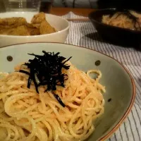 Snapdishの料理写真:たらこパスタ|keroさん