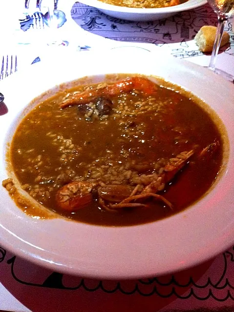 Arroz meloso de marisco en el Boo! Impresionante!|David Ortetさん