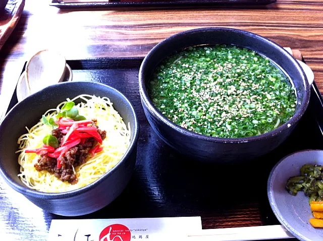 塩そば＆鶏そぼろ丼セット|mycoさん