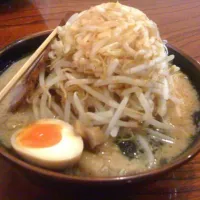 Snapdishの料理写真:もやしラーメン|Tumaranさん