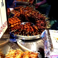 Snapdishの料理写真:立食い焼き鳥|にゃんすけさん