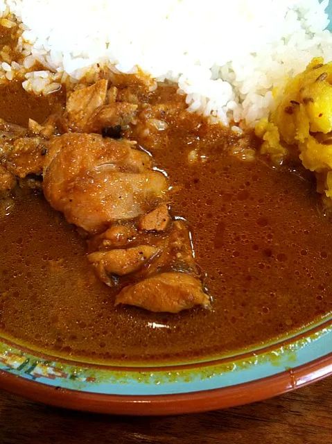 Snapdishの料理写真:ザ・カリのチキンカレー|KawakamiMasatoさん