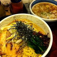 Snapdishの料理写真:鶏つけ麺|のぐぽんさん