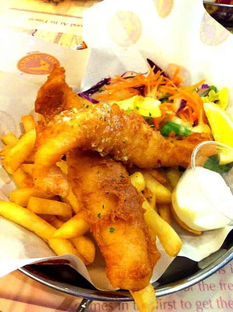 Manhattan Fish Market's Fish & Chips|Nurさん