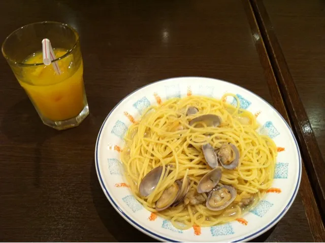 アサリのスープ仕立てパスタ|高清水さくらさん