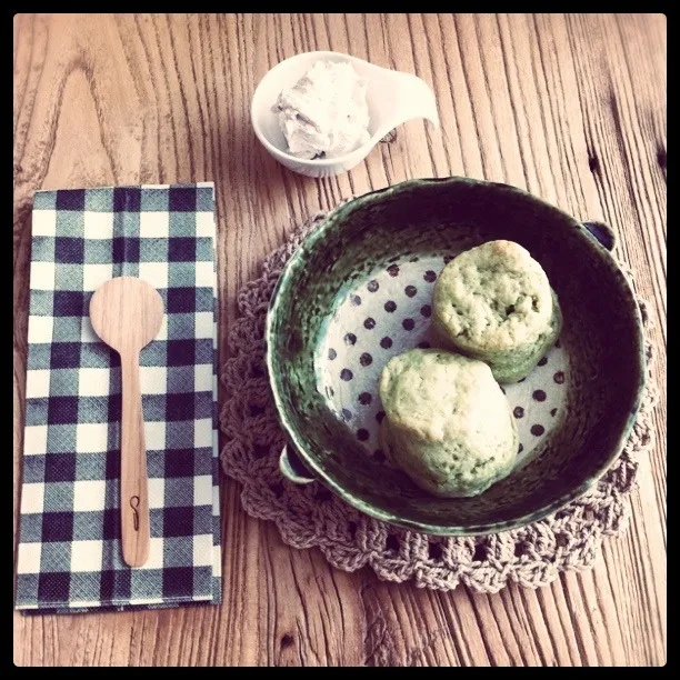 Matcha Scones|Kun Pikさん