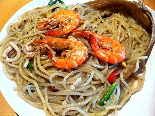 Thye Hong fried prawn mee|Amanda Hwangさん