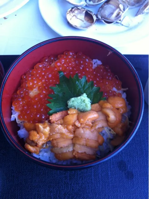 生うにイクラ丼|岩田裕樹さん