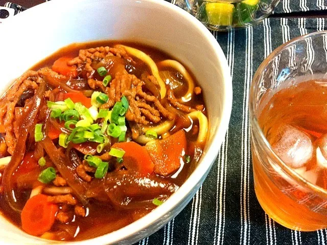 カレーうどん|さとさんさん