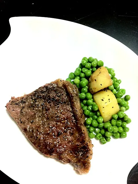 steak and peas|zeitwolerさん