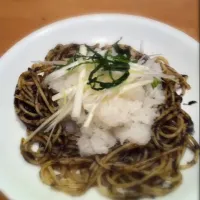 Snapdishの料理写真:海苔とおろしの絶品パスタ＆自家製海苔の佃煮|おまささん