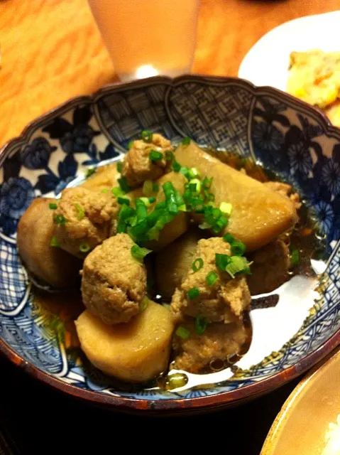 十五夜なので鶏だんごと里芋の煮物|Sakikoさん