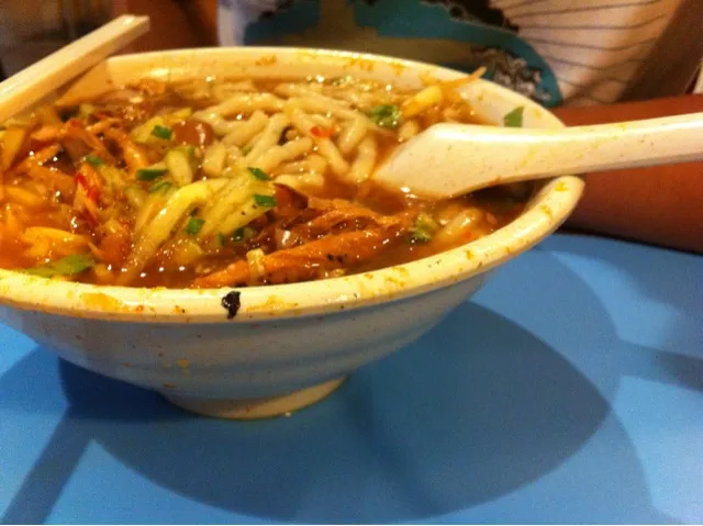 Snapdishの料理写真:Gurney Drive: Penang Assam Laksa|Yuenさん