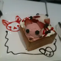 Snapdishの料理写真:Strawberry waffle|patty wuさん