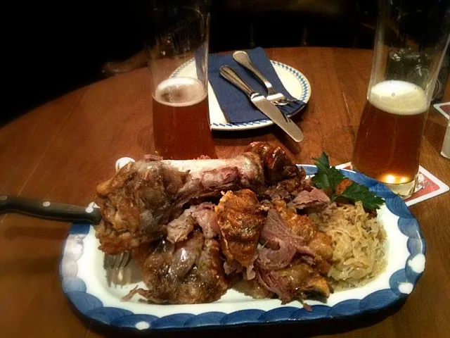 Maisel's Weisse & Pork knucle|patty wuさん