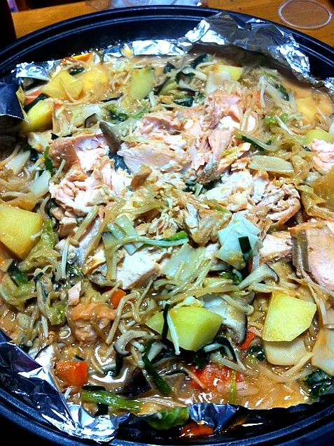 鮭のちゃんちゃん焼き|natsuさん