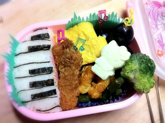 Snapdishの料理写真:piano bentou!!!|Shengさん