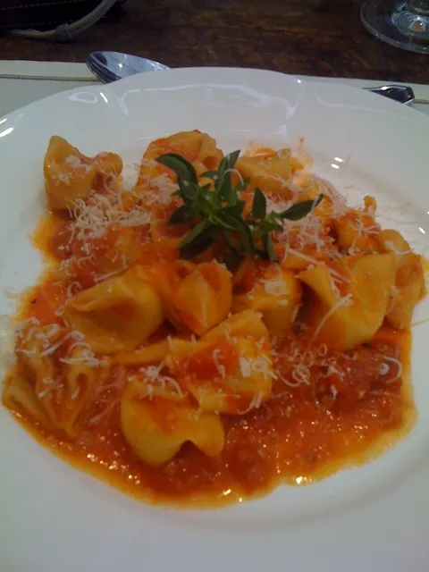 Brasilian Pasta at ERP vendor's cafetelia|Roy Fujiwaraさん