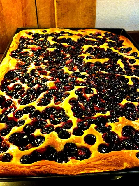 focaccia dolce con uva fragola|Andreaさん