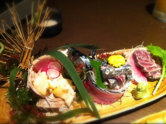 さんまとつぶ刺|波平さんさん