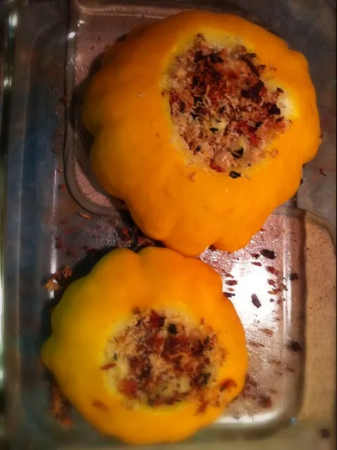 Stuffed Patty Pan|http://melissasmenu.wordpress.com/さん