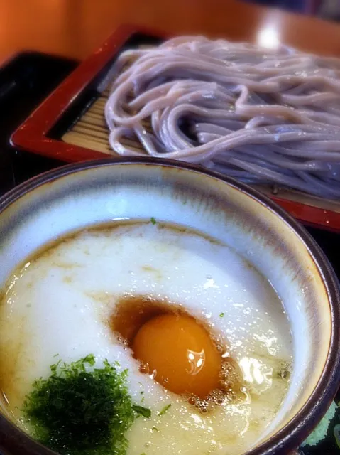 トロロ蕎麦|野間さん