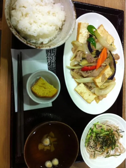 茄子と豚肉の味噌炒め|チョビ太さん