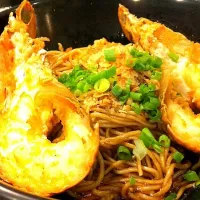 Crayfish noodles at The Asian Kitchen.|janiceさん