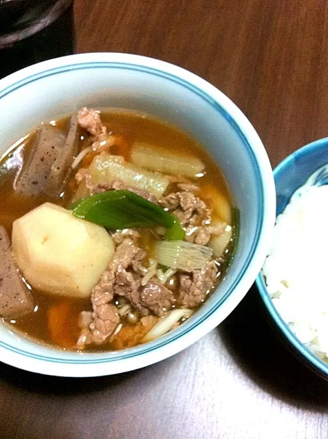 東北の味、芋煮！！|みなかなこさん