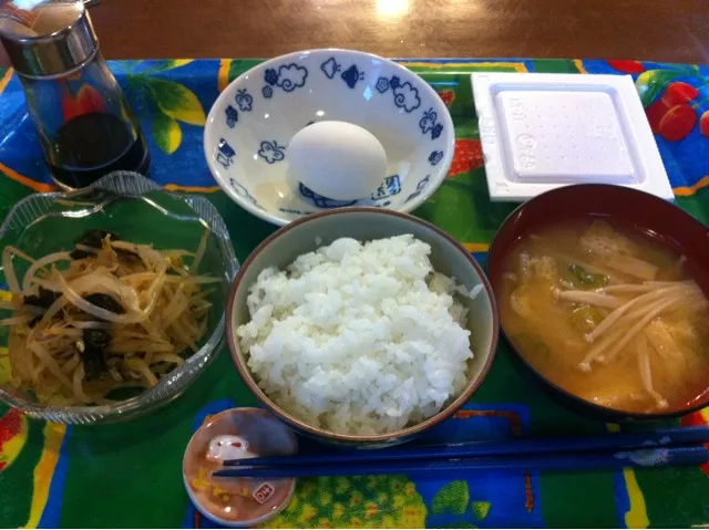 今日の朝食|悪代官さん