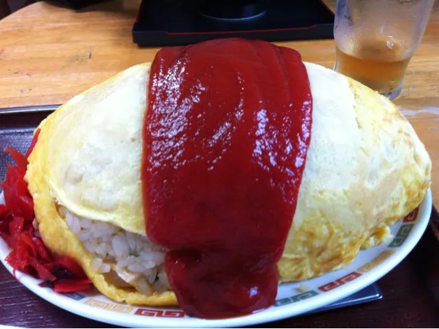 Snapdishの料理写真:Fried rice Omelet|kazu yoshidaさん