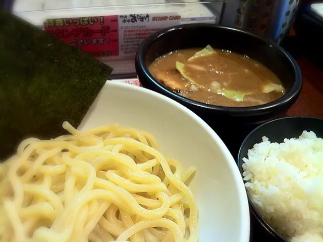 超濃厚どろどろつけ麺。麺にからむ。|hirotomoさん