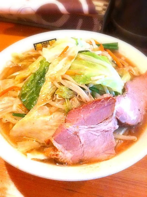 Snapdishの料理写真:濃彩麺野菜大盛り|きよたさん