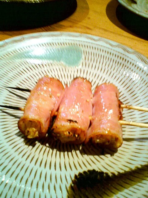 Snapdishの料理写真:しめじ アスパラ巻き|naoya.akaiさん