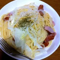 Snapdishの料理写真:クリームパスタ|じゅんけるさん