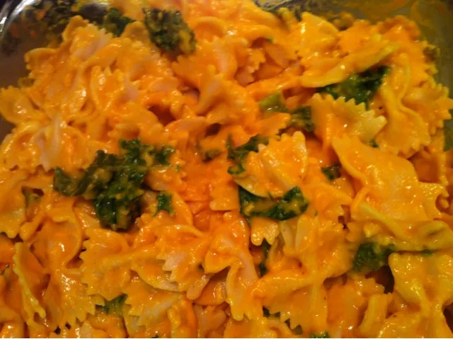 Butternut Squash/Kale Mac & Cheese|http://melissasmenu.wordpress.com/さん